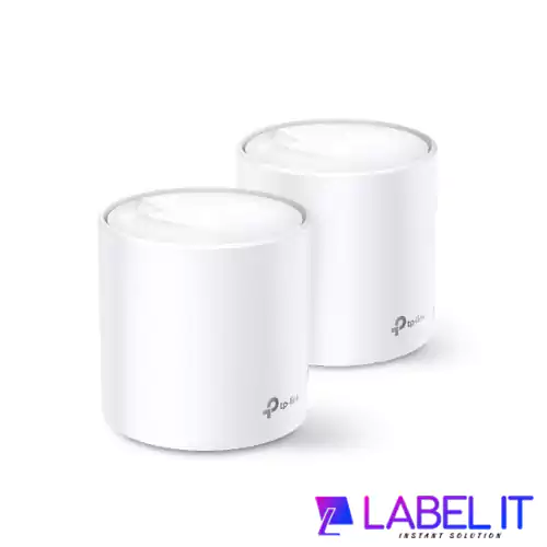 TP-Link Deco X60 AX3000 Wi-Fi 6 Mesh Router (2-pack)
