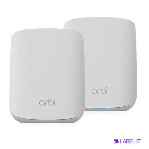 Netgear Orbi RBK352 AX1800 1800Mbps Dual Band Gigabit Wi-Fi 6 Router (2 Pack)