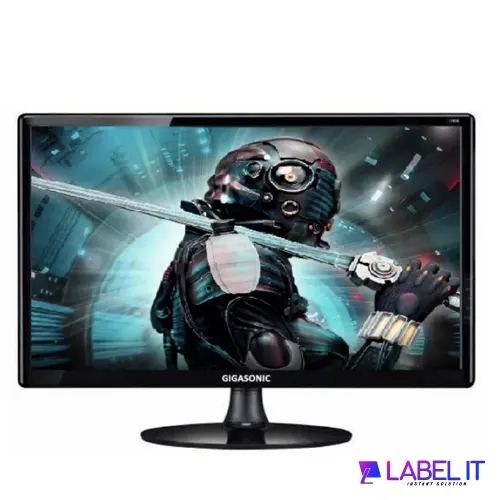 GIGASONIC 19 HD LED Monitor: Vibrant visuals, sleek design. Ideal for work or play. Upgrade your viewing experience with crisp details and versatile features.