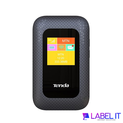 Tenda 4G185 150Mbps 4G LTE Mobile Wi-Fi Hotspot Sim Pocket Router Black