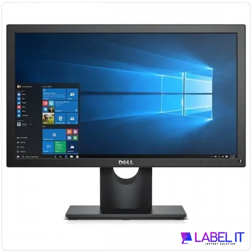Budget-friendly 18.5" monitor with HD resolution, suitable for basic tasks, compact and VESA mountable. Covered by a 3-year warranty.