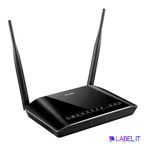D-Link DSL-2750U N300 ADSL2 4-Port Router