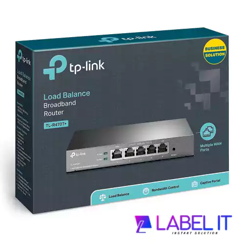 TP-Link TL-R470T+ 5-Port Multi Wan Load Balance Broadband Router